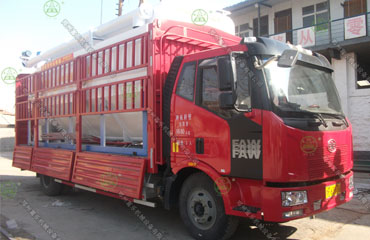 18吨散装饲料运输车(安徽客户）