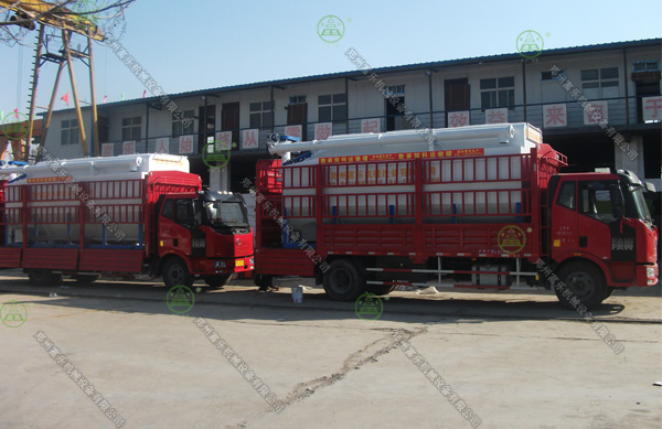 20吨散装饲料运输车（西藏客户）